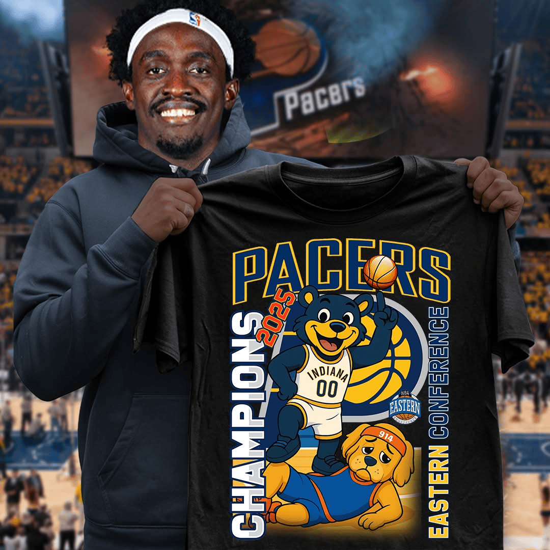 Indiana Pacers Eastern Conference Champions Finals 2025 T-Shirt NBA Merch Great Gifts