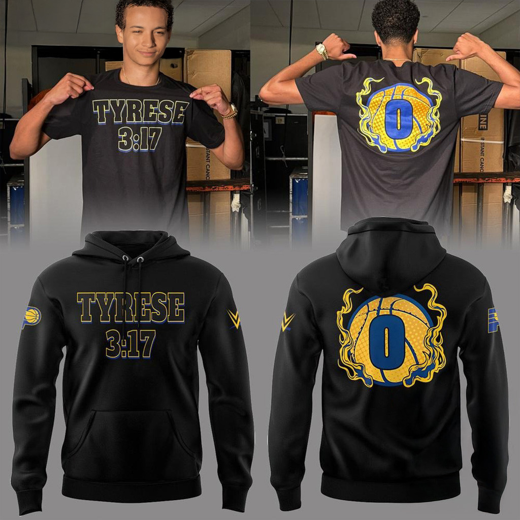 Indiana Pacers X Tyrese Haliburton 2025 Hoodie