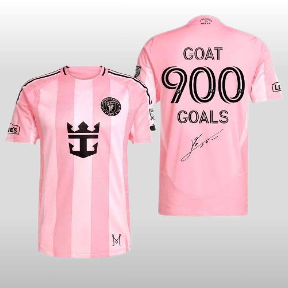 Inter Miami Lionel Messi 900 Goals 2026 Jersey Gift For Soccer Fans