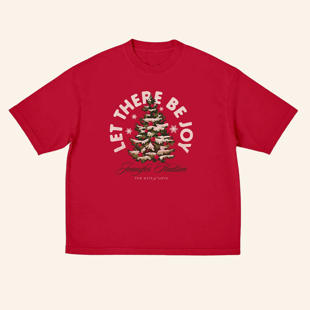 Interscope Records Merch Jennifer Hudson Let There Be Joy T-Shirt Christmas For Her