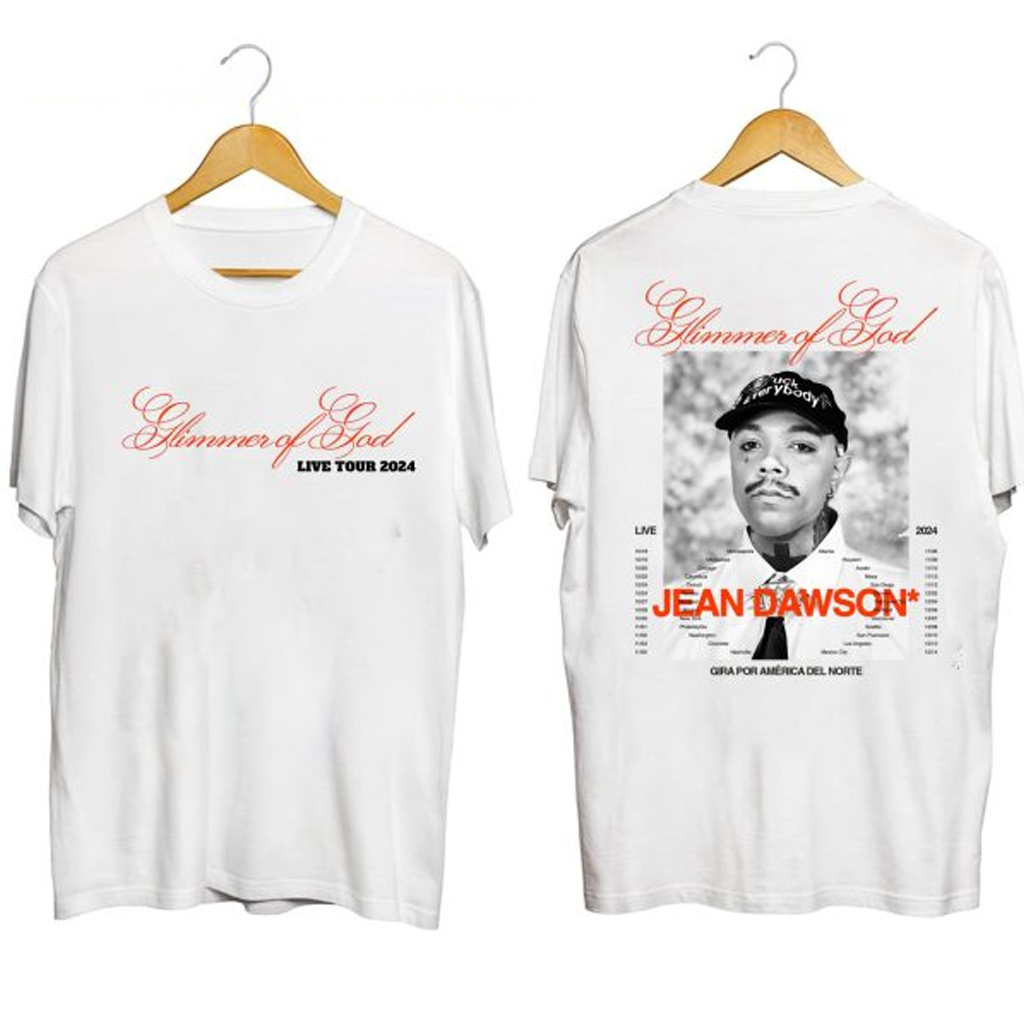 Jean Dawson Glimmer Of God Tour Shirt Jean Dawson Merch For Husband