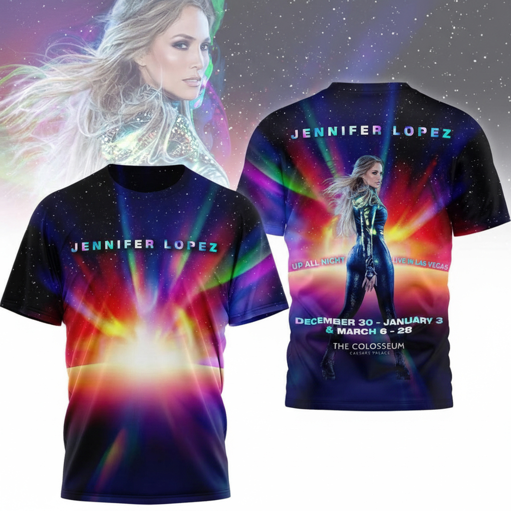 Jennifer Lopez Merch The Colosseum Show T-Shirt Jennifer Lopez Tour Merch Music Fans Gifts