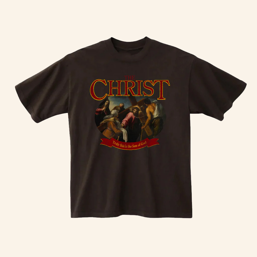 Jesus Image Merch The Christ T-Shirt Christian Clothing Christmas For Brother