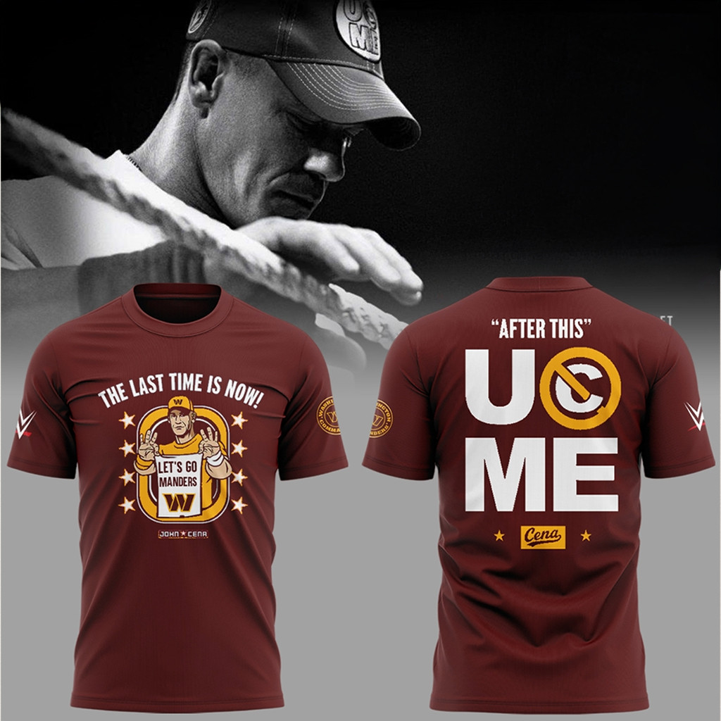 John Cena The Last Time Is Now T-Shirt After This UC Me Shirt For WWE Fans