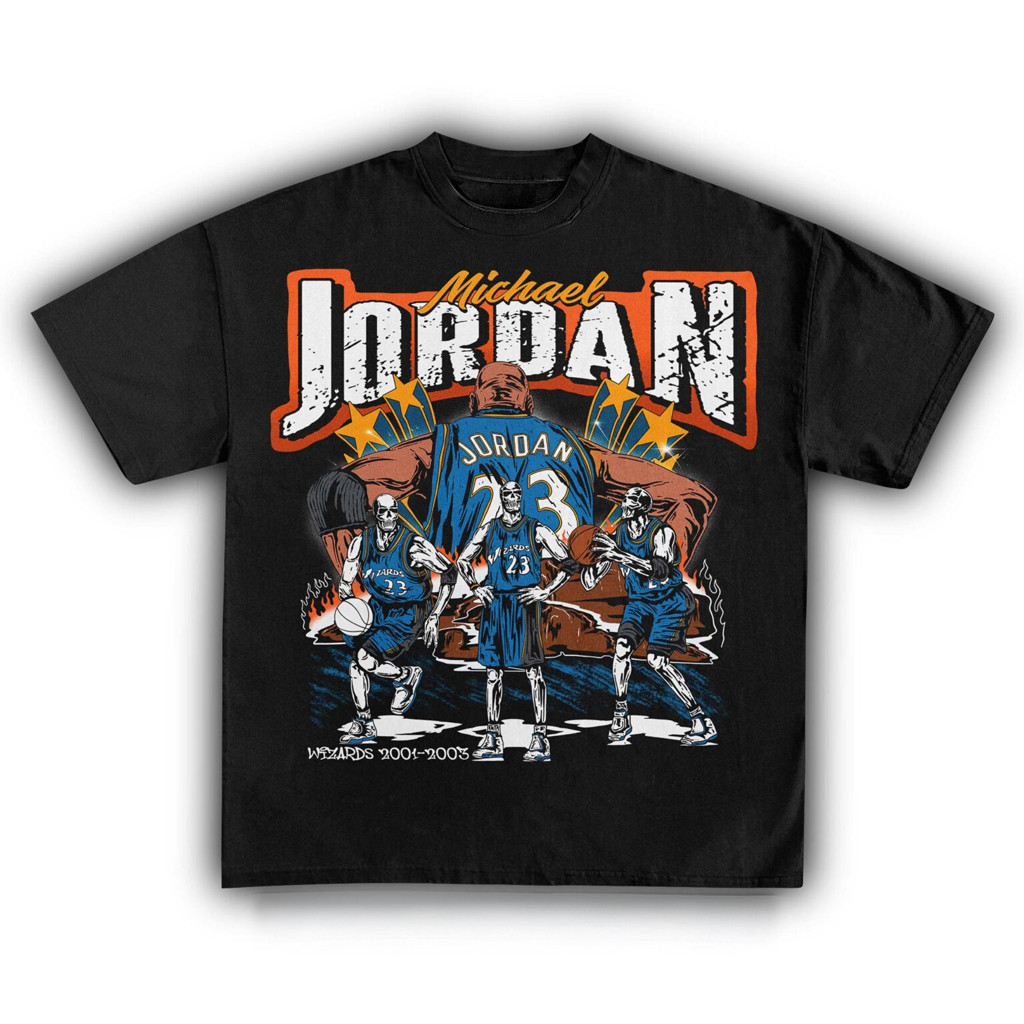 Jordan Wizards T-Shirt For Basketball Fans