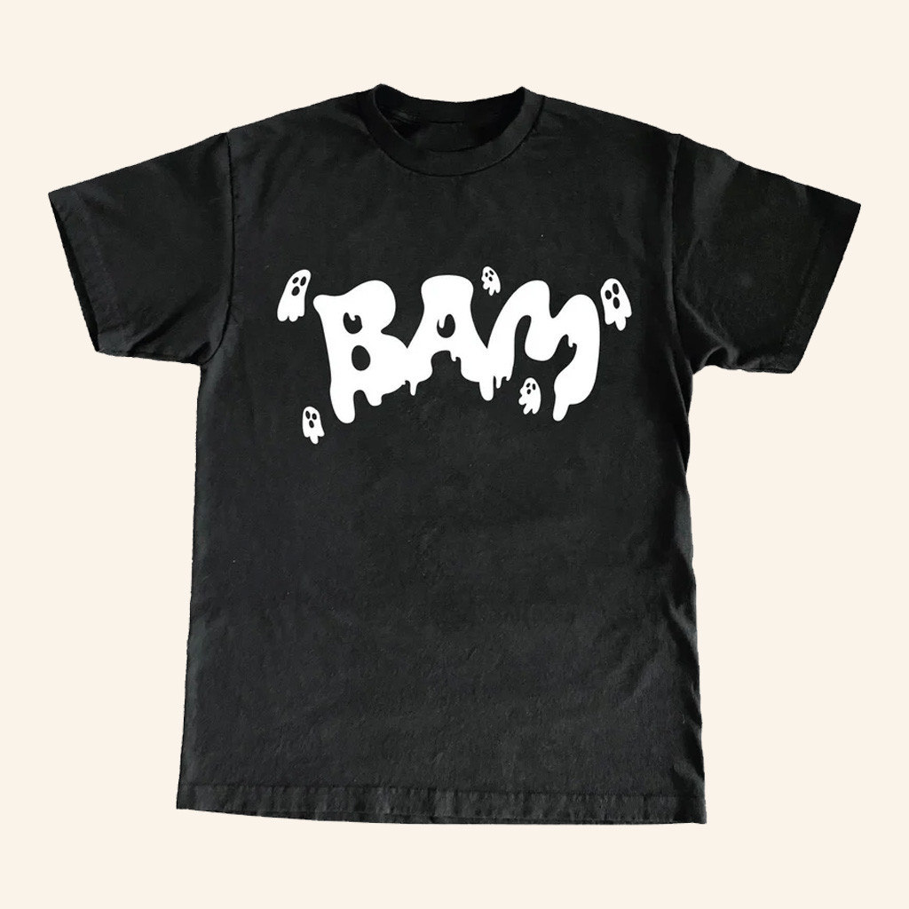 Kanel Joseph Merch BAM Ghost Black T-Shirt Birthday For Guys