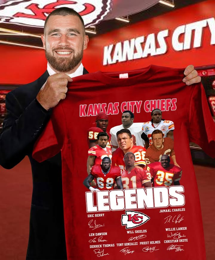 Kansas City Chiefs Legends T-Shirt Chiefs Merch Best Gifts For Football Fans