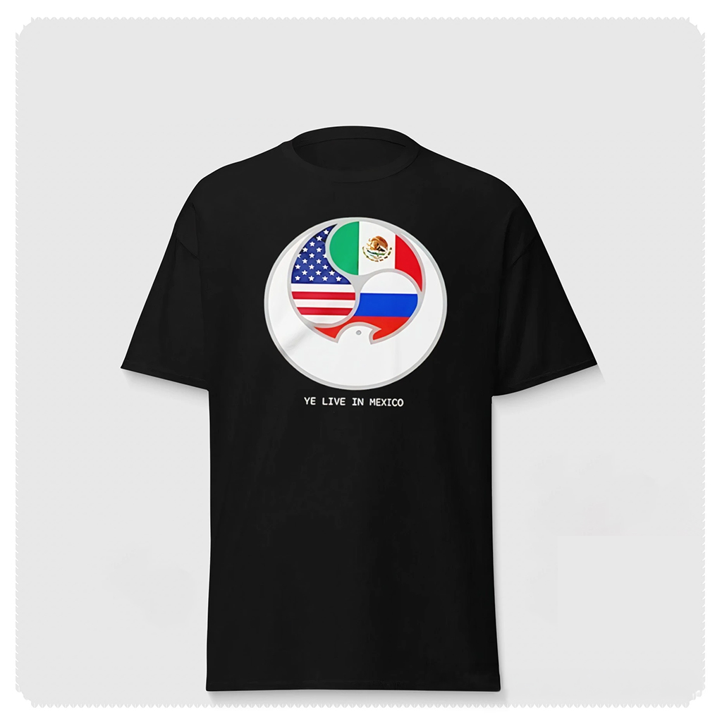 Kanye West Ye Sofi Stadium Live In Mexico T-Shirt
