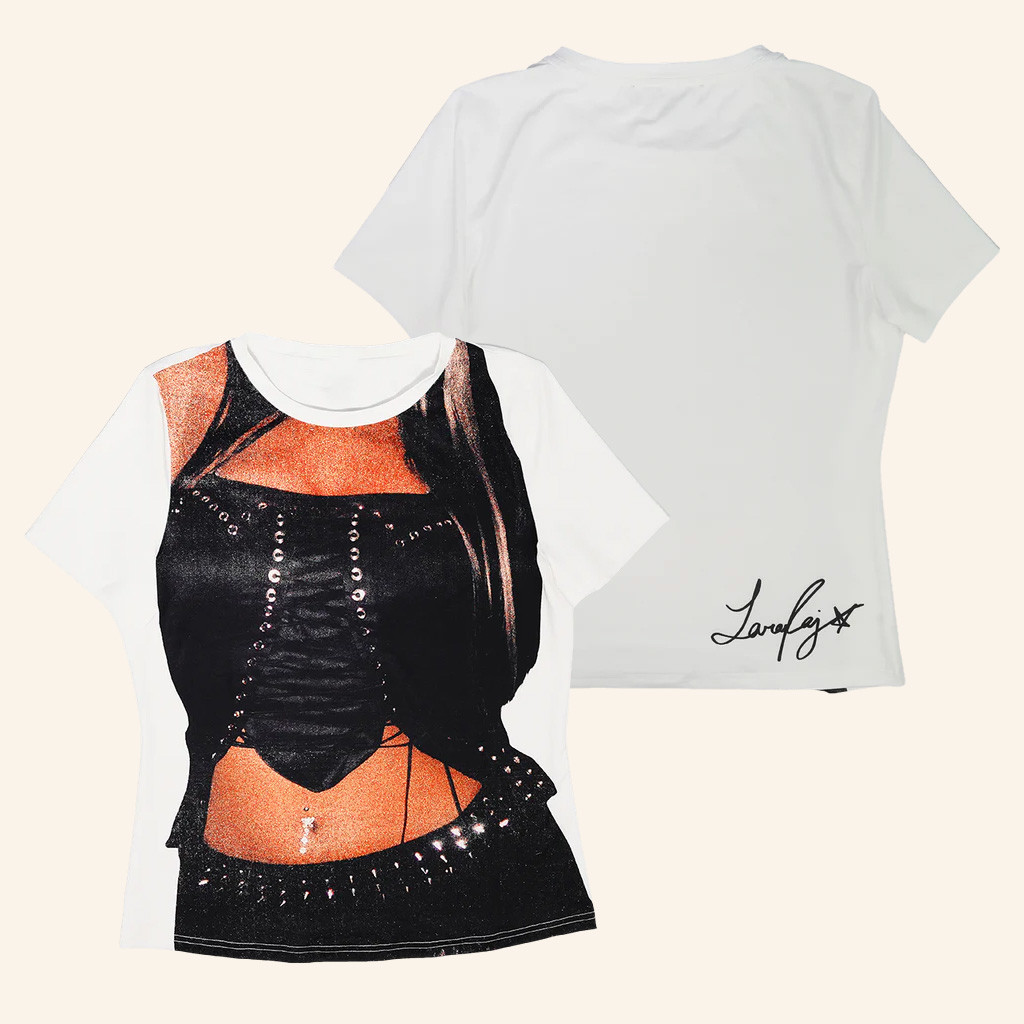 Katseye Merch Holiday Chaos Lara T-Shirt Christmas For Sister