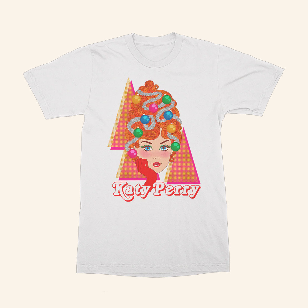 Katy Perry Merch Perry Christmas T-Shirt Xmas Presents For Wife