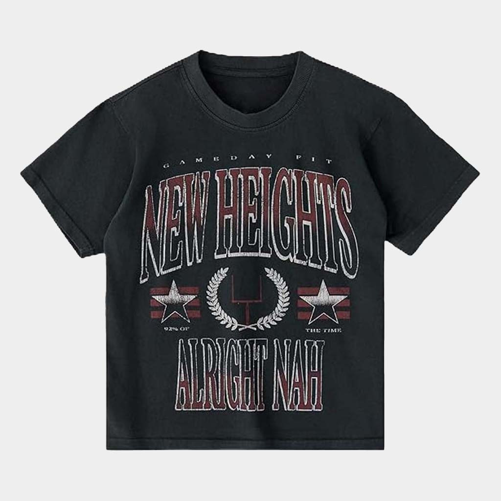 Kelce Clubhouse Merch New Heights With Jason And Travis Kelce Gameday Graphic T-Shirt Gifts