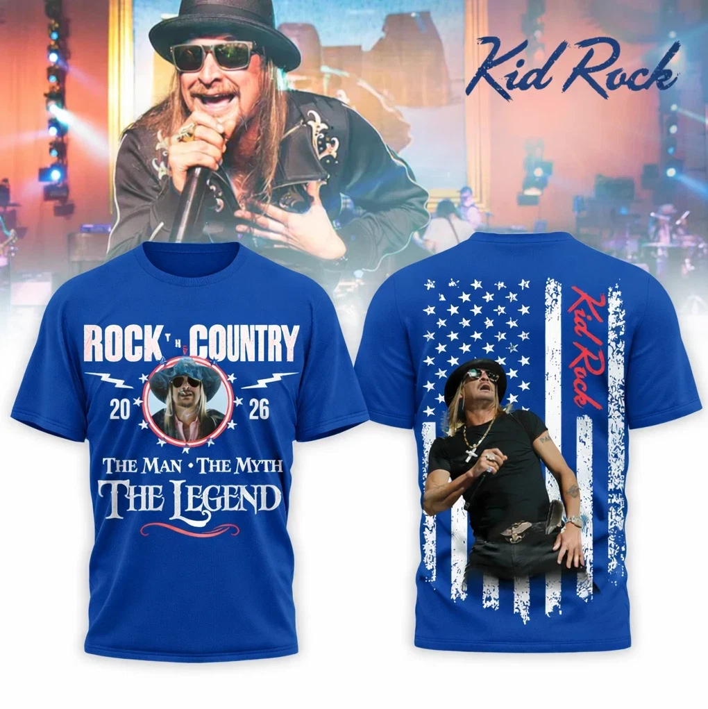 Kid Rock Tour T-Shirt Loop Tour 2026
