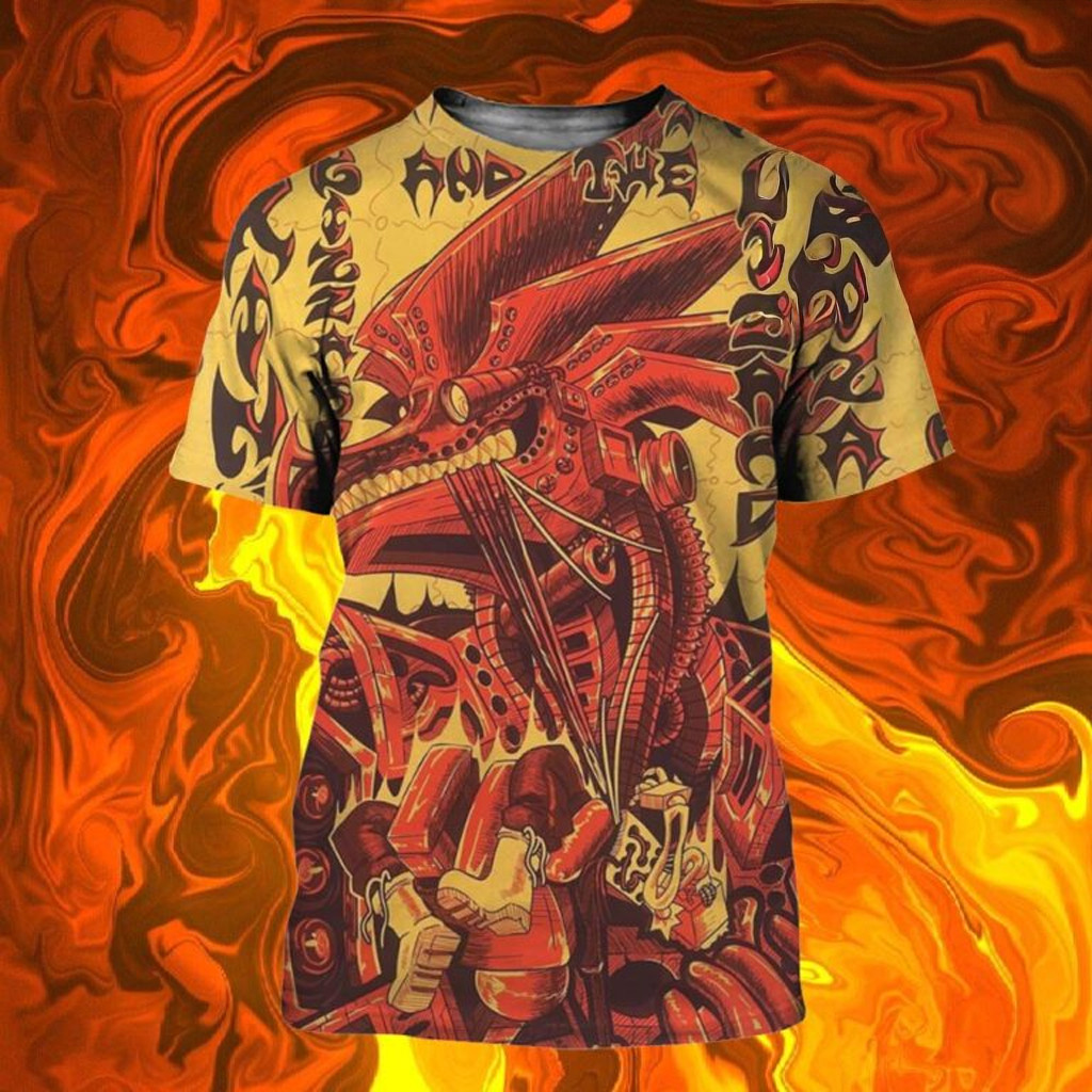 King Gizzard And Lizard Wizard Merch Dragon Poster T-Shirt For Brother