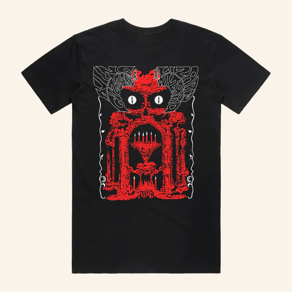 King Gizzard Merch King Gizzard And The Lizard Wizard Balrog Temple T-Shirt For Rock Fans
