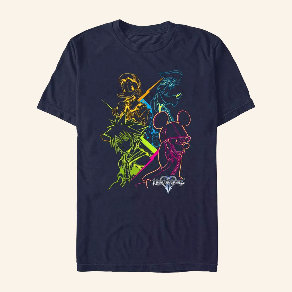 Kingdom Hearts Merch Kingdom Color T-Shirt For Boyfriend