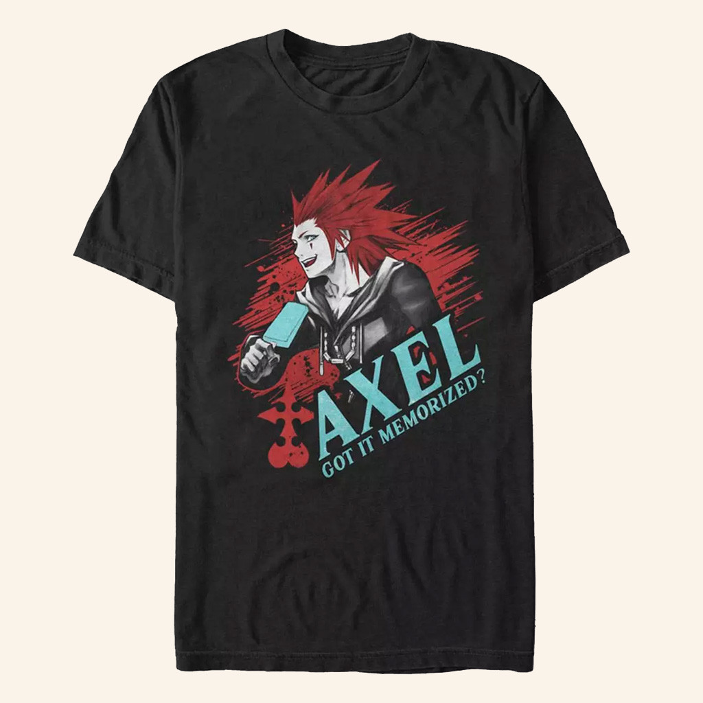 Kingdom Hearts Merch Solo Axel T-Shirt Got It Memorized Shirt For Him