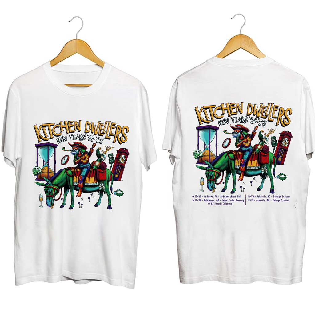 Kitchen Dwellers New Year Concert Shirt Kitchen Dwellers Merch For Music Fans