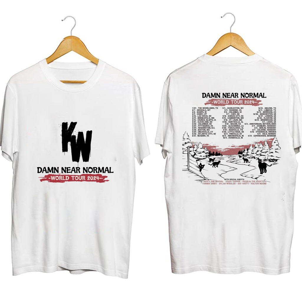 Koe Wetzel World Tour 2024 T-Shirt Koe Wetzel Merch For Music Lovers
