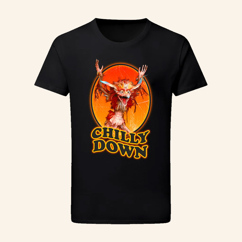 Labyrinth Merch Chilly Down T-Shirt Good Christmas For Men