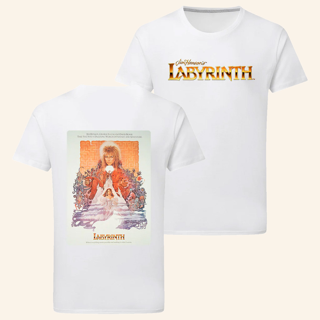 Labyrinth Merch The Labyrinth Movie Poster T-Shirt For Besties