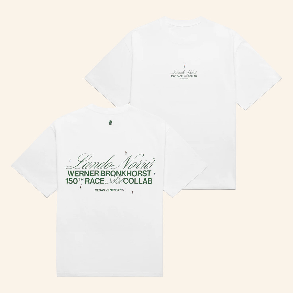 Lando Norris Merch LN X WB Exhibition T-Shirt For Racing Fans