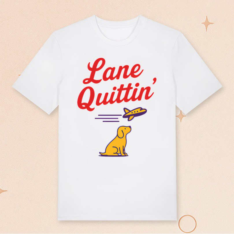 Lane Quittin' With Juice Dog T-Shirt Lane Kiffin Football Coach Shirt For Him