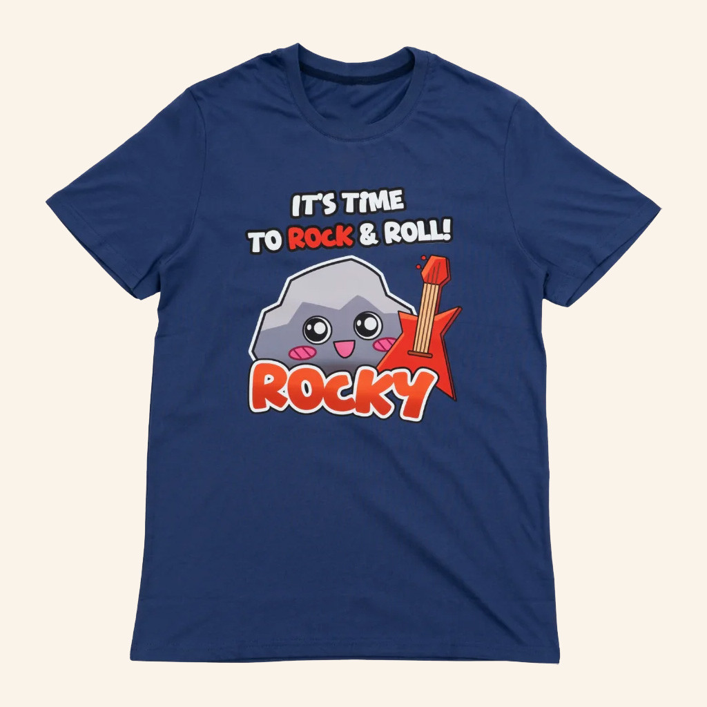 Lankybox Merch It's Time To Rock And Roll T-Shirt Birthday For Girlfriend