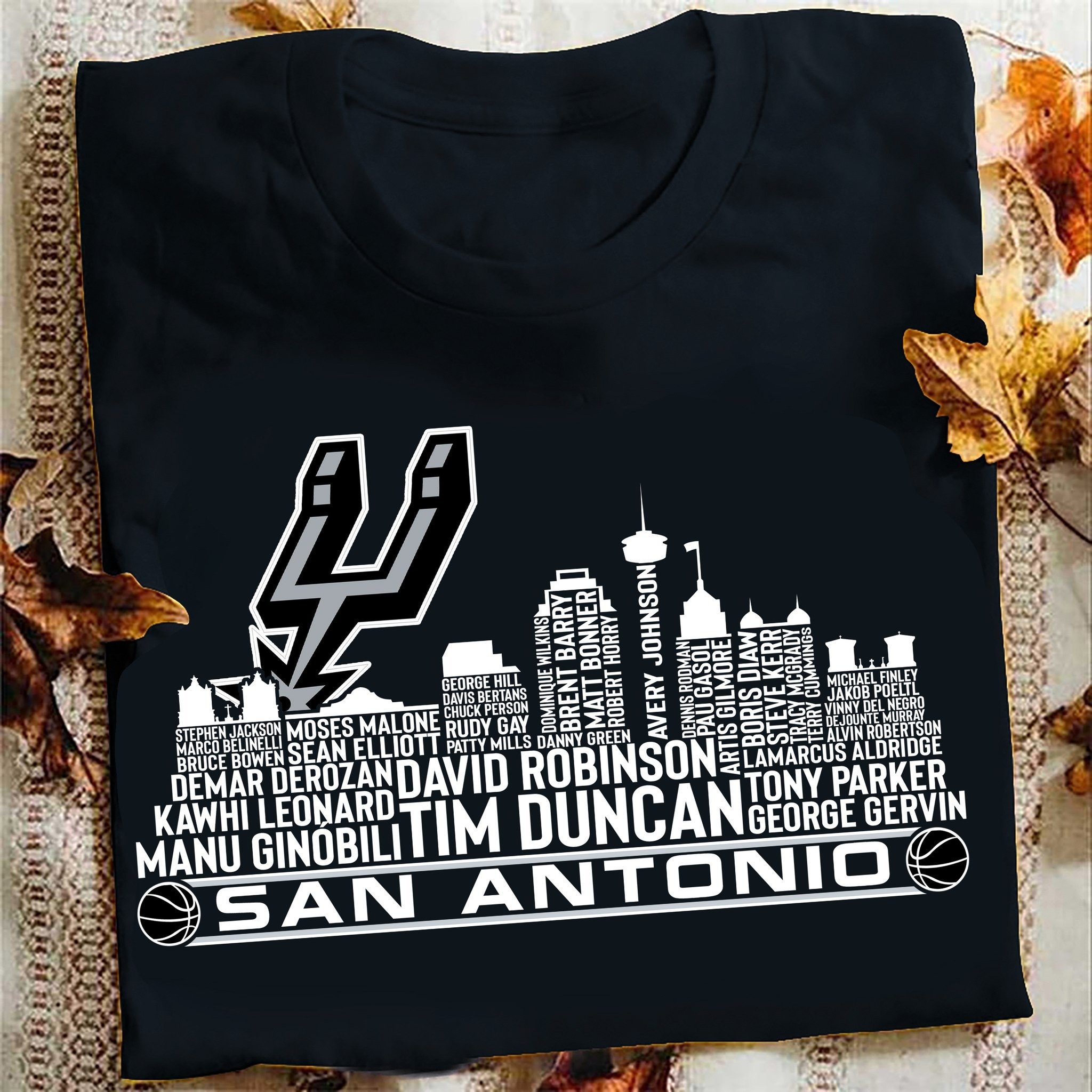 Legends Of San Antonio Spurs T-Shirt Best Gift For Basketball Fans
