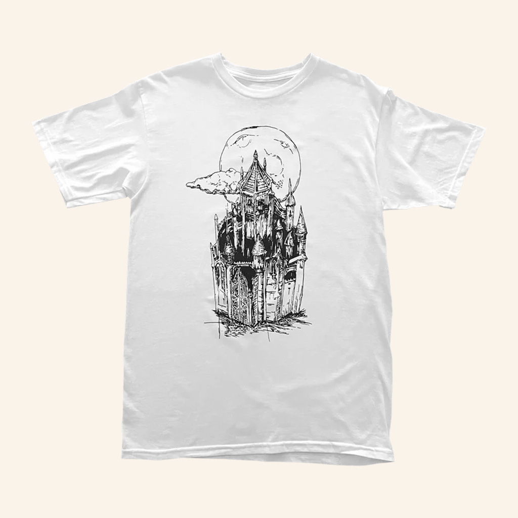 Lil Peep Merch Castles T-Shirt Birthday Gift For Rock Fans