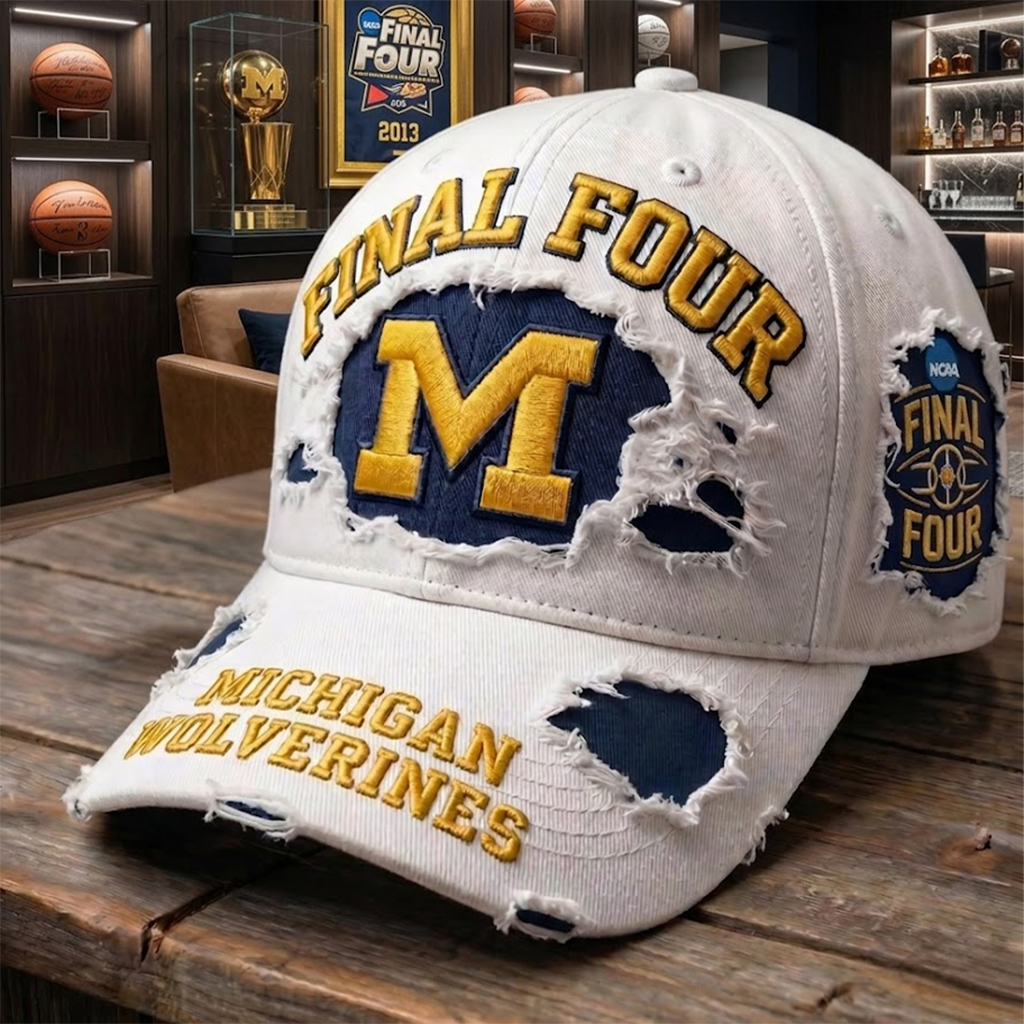 Limited Edition Michigan Wolverines Final Four Championship Hat 2026