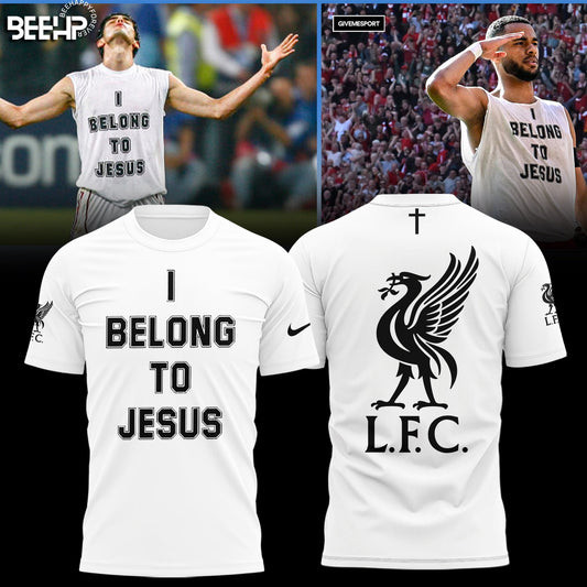 Liverpool FC I Belong To Jesus T-Shirt Gifts For Football Fan