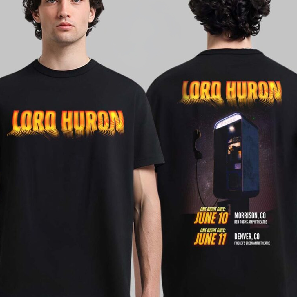 Lord Huron Merch Colorado 2026 Shows In Morrison At Red Rocks T-Shirt Fans Gifts