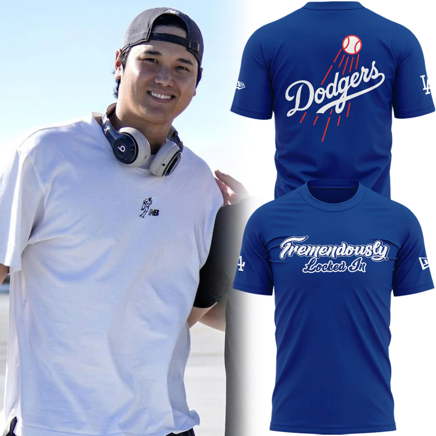 Los Angeles Dodgers 2025 Tee Shirt Tremendously Locked In Baseball Gift Ideas