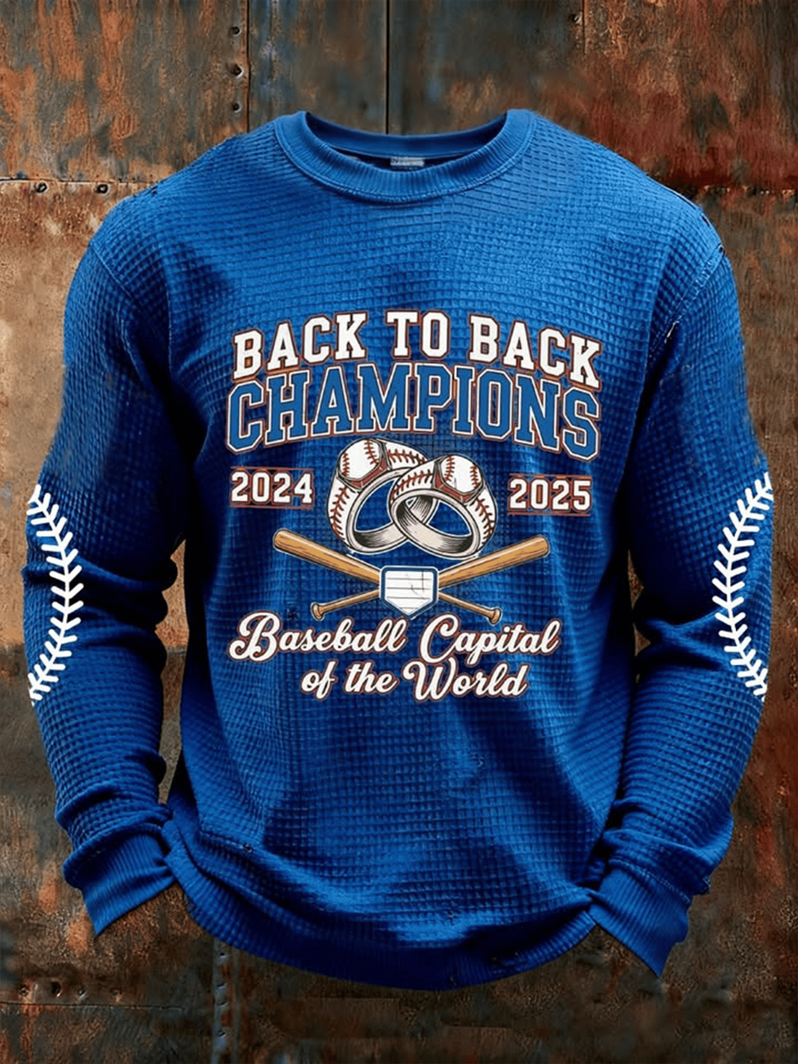 Los Angeles Dodgers Back To Back Champions 2024 2025 Long Sleeve Shirt Best Gift For Baseball Fans