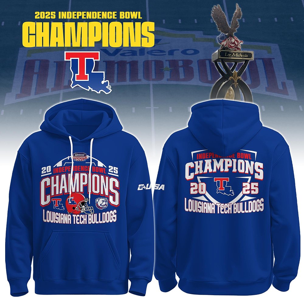Louisiana Tech Football Radiance Technologies Independence Bowl Hoodie Best Gift For Football Fans