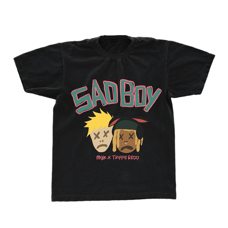 MGK Merch X Trippie Redd Sad Boy Tee Shirt Tour Merch Best Gift For Music Fans