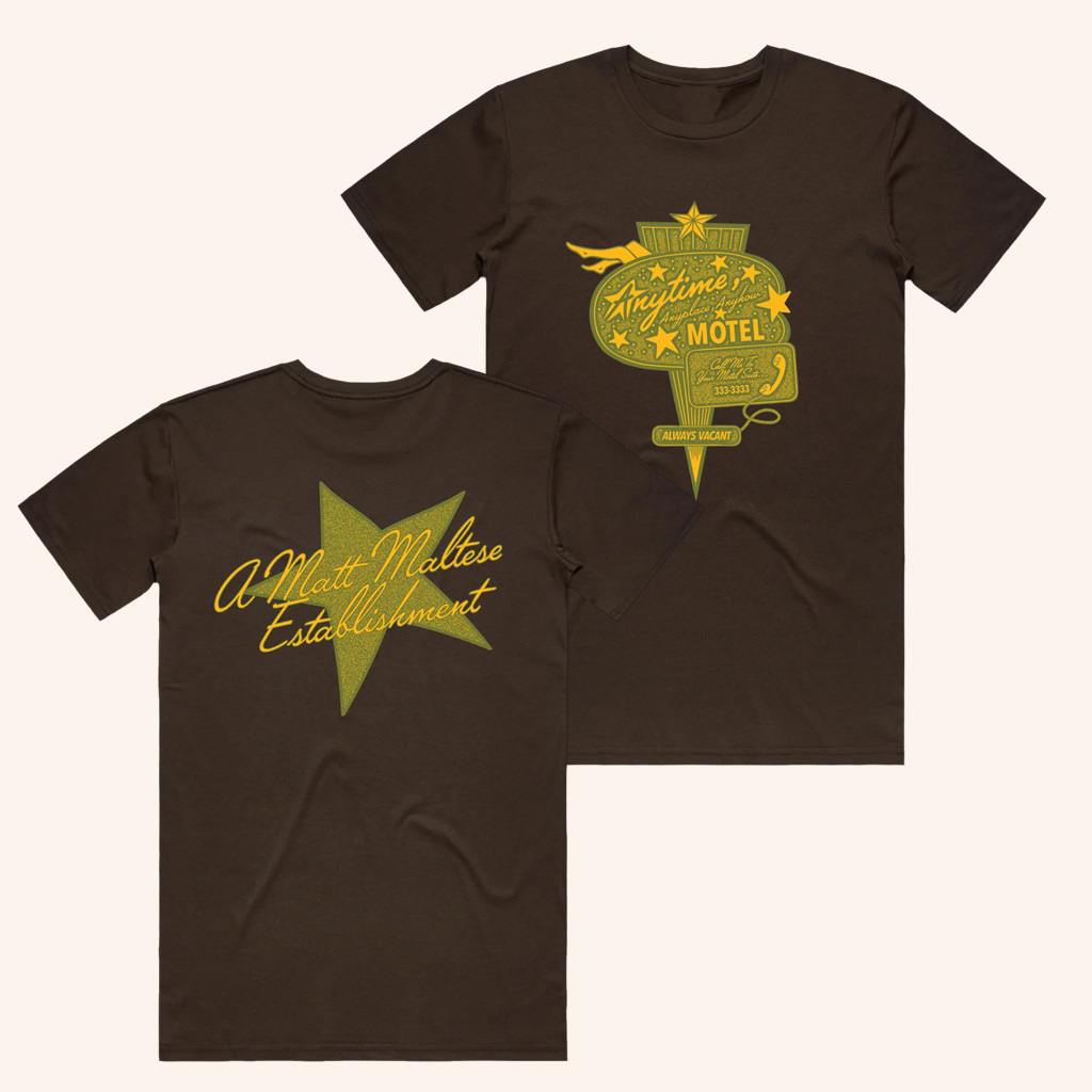 Matt Maltese Merch Anytime Motel T-Shirt A Matt Maltese Establishment Shirt For Fans