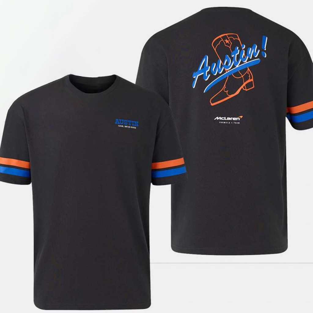McLaren Merch Austin US GP 2025 T-Shirt For Racing Lovers