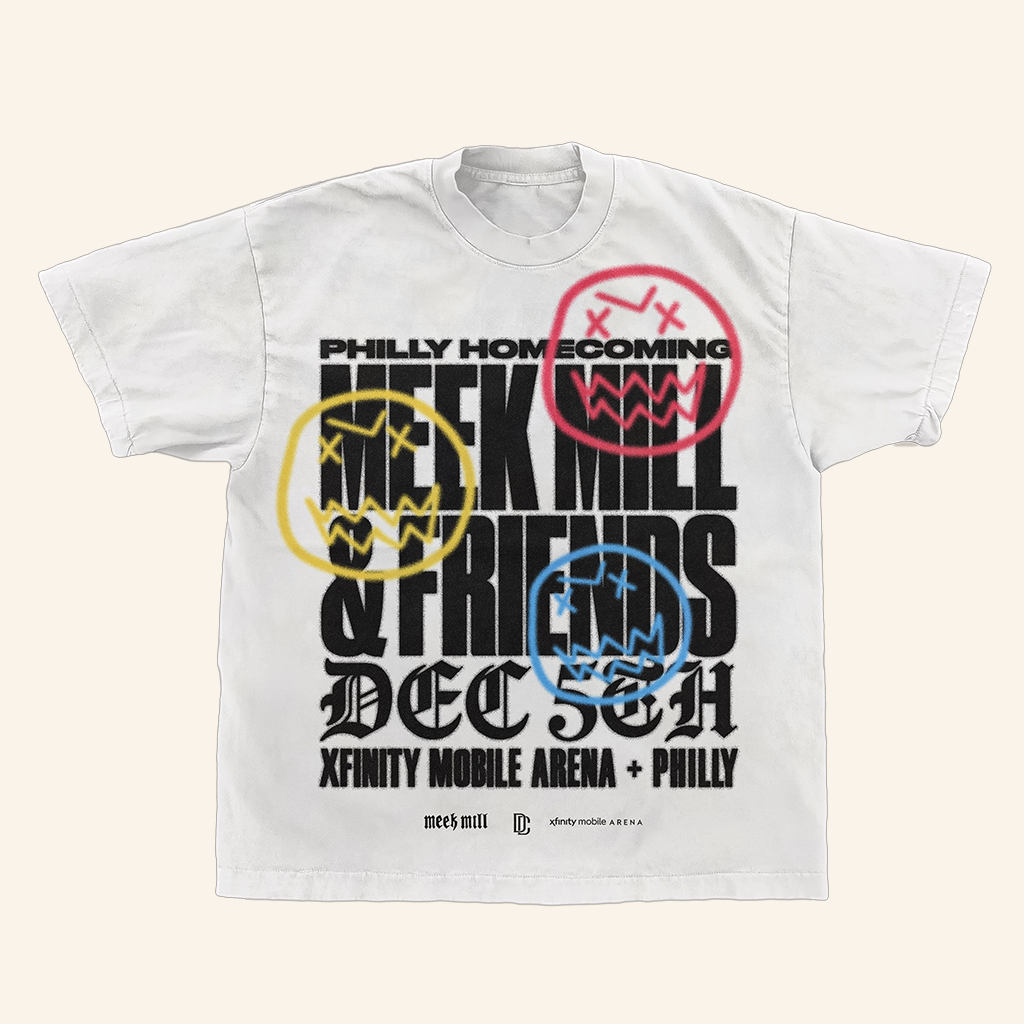 Meek Mill Merch Philly Homecoming T-Shirt Meek Mill And Friends Shirt For Rap Lovers