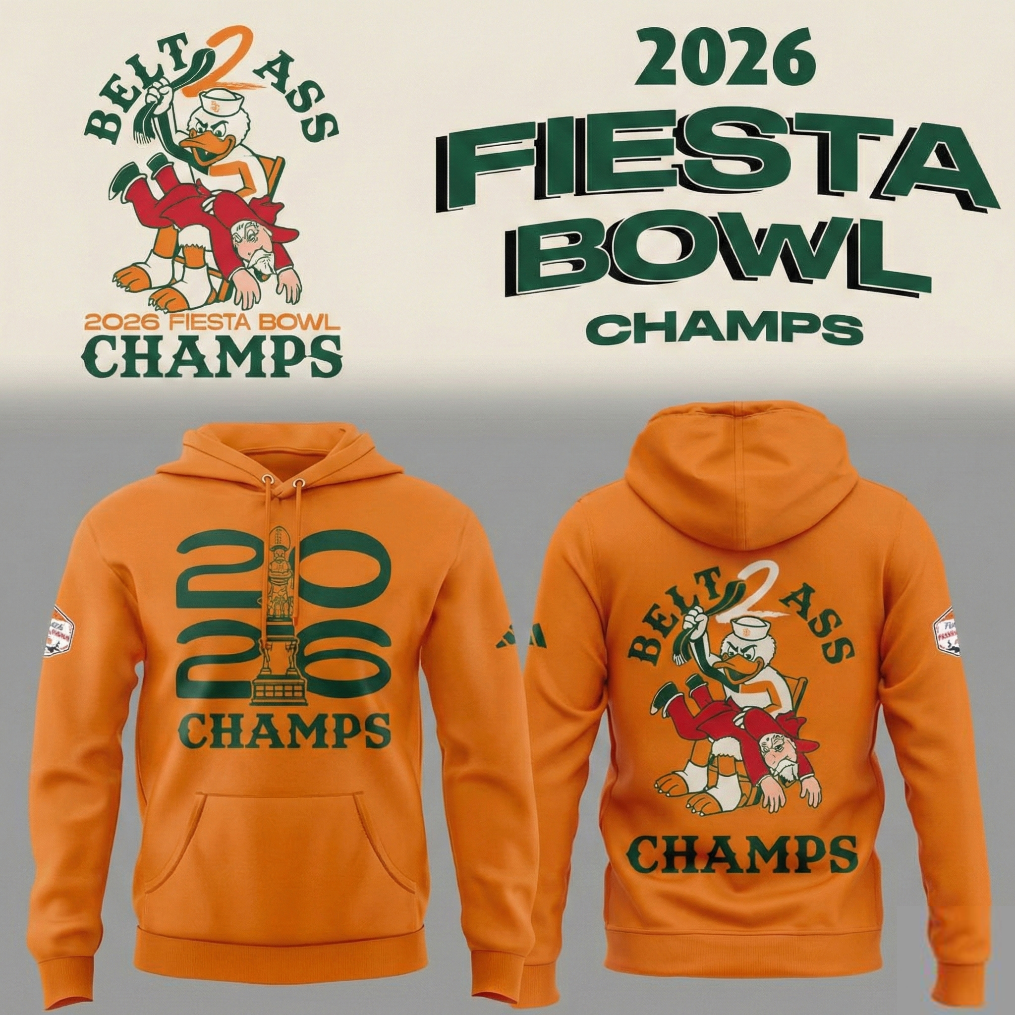 Miami Hurricanes Fiesta Bowl Champs No Mercy For Ole Miss Hoodie Canes Merch Gift For Football Fans