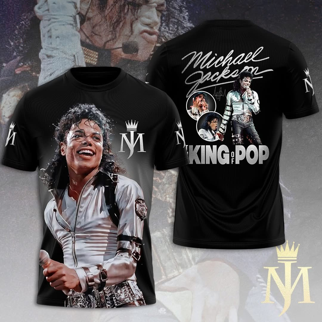 Michael Jackson King Of Pop T-Shirt Best Gifts For Michael Jackson Fans For Him Her
