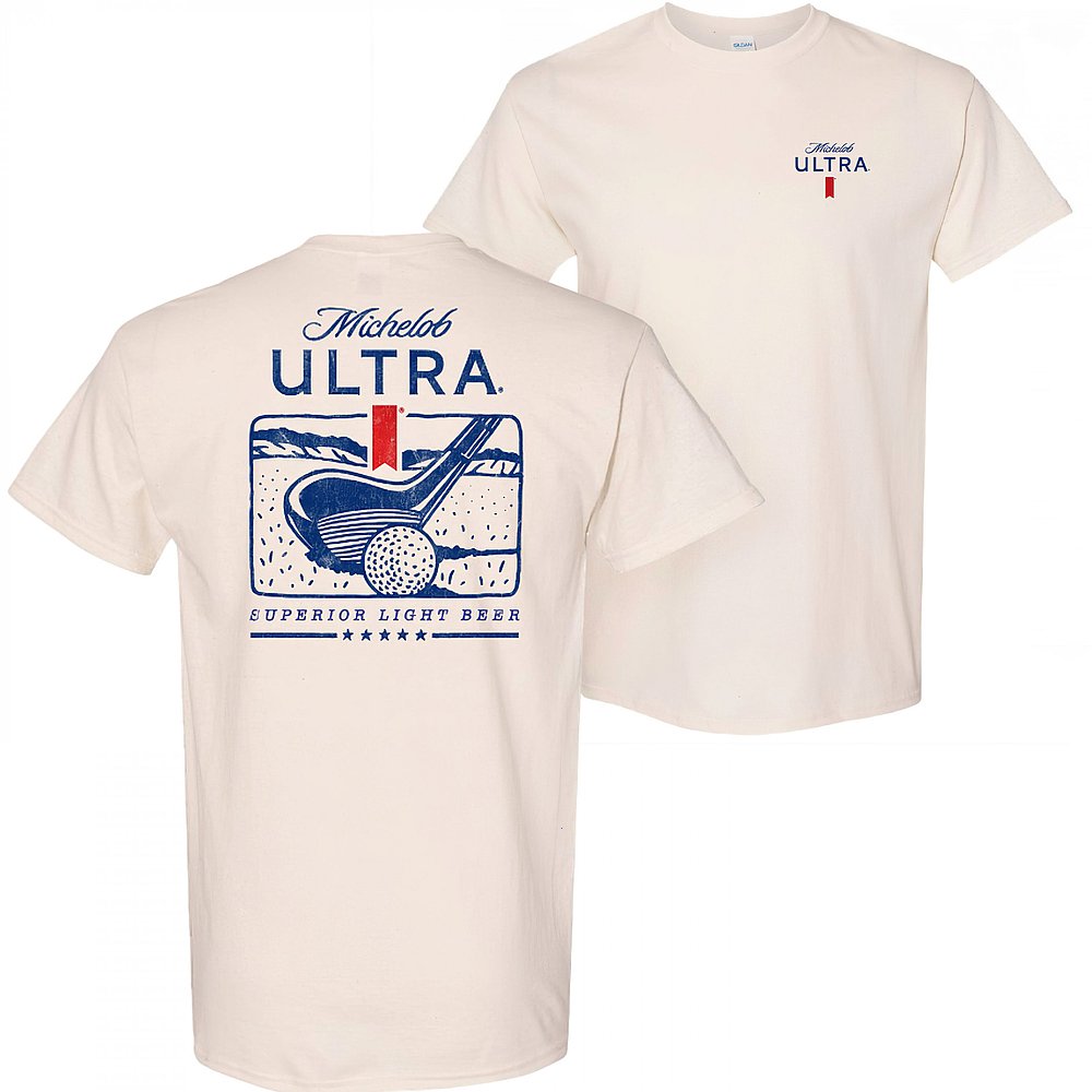 Michelob Ultra Golf Driver Beige Colorway T-Shirt