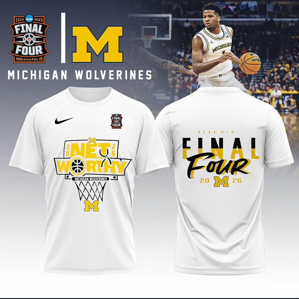 Michigan Wolverines 2026 Five Four White T-Shirt