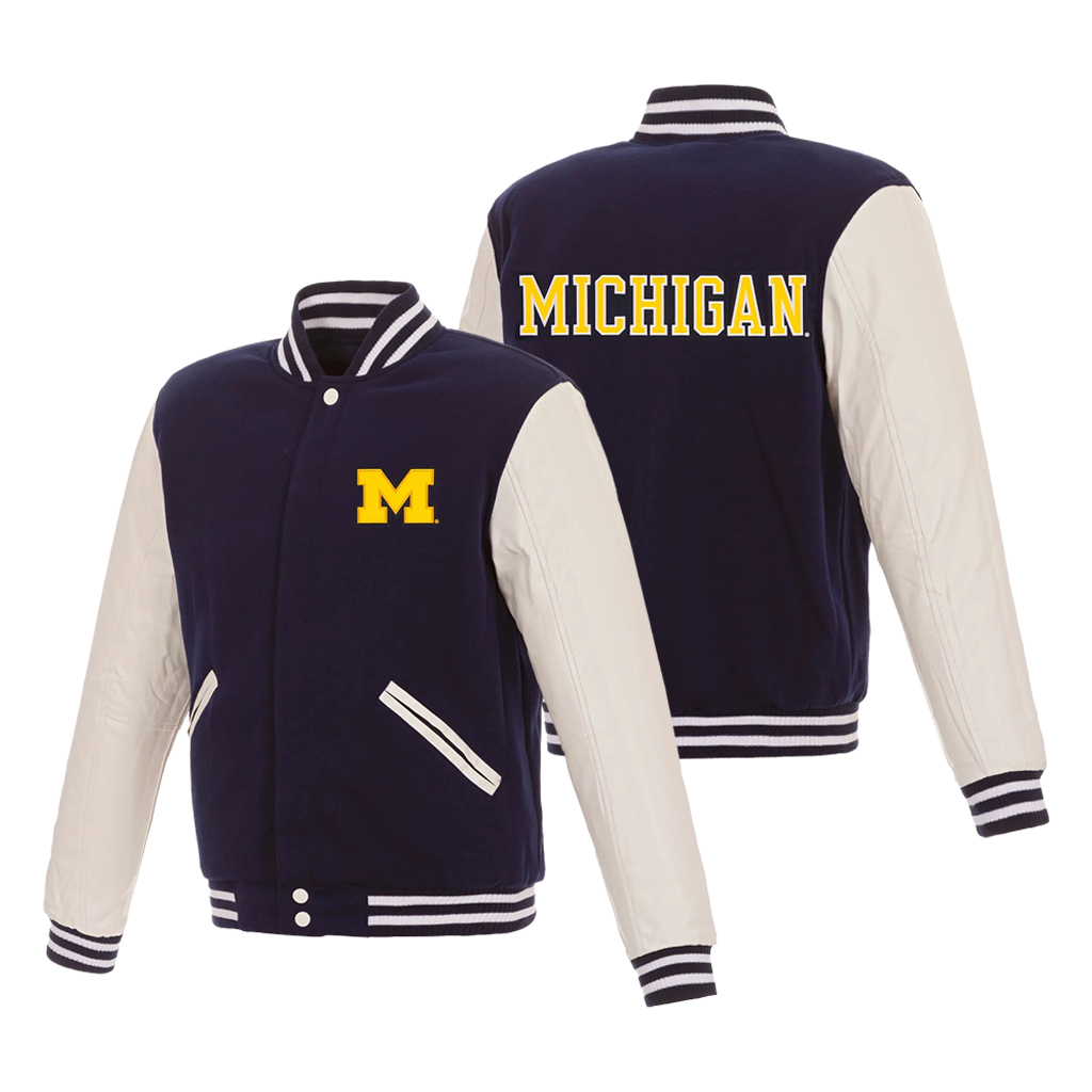 Michigan Wolverines Jacket Varsity