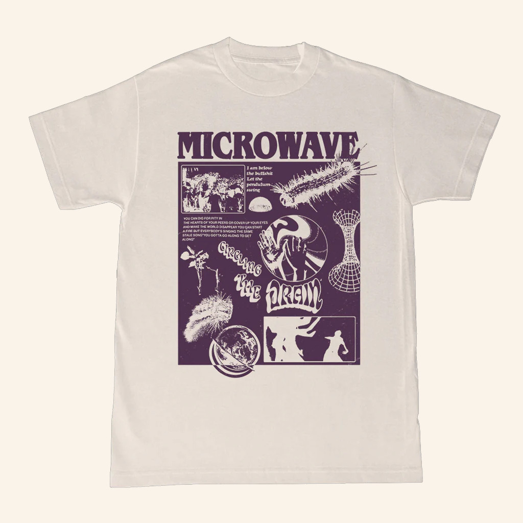 Microwave Merch Caterpillar T-Shirt For Rock Music Lovers 