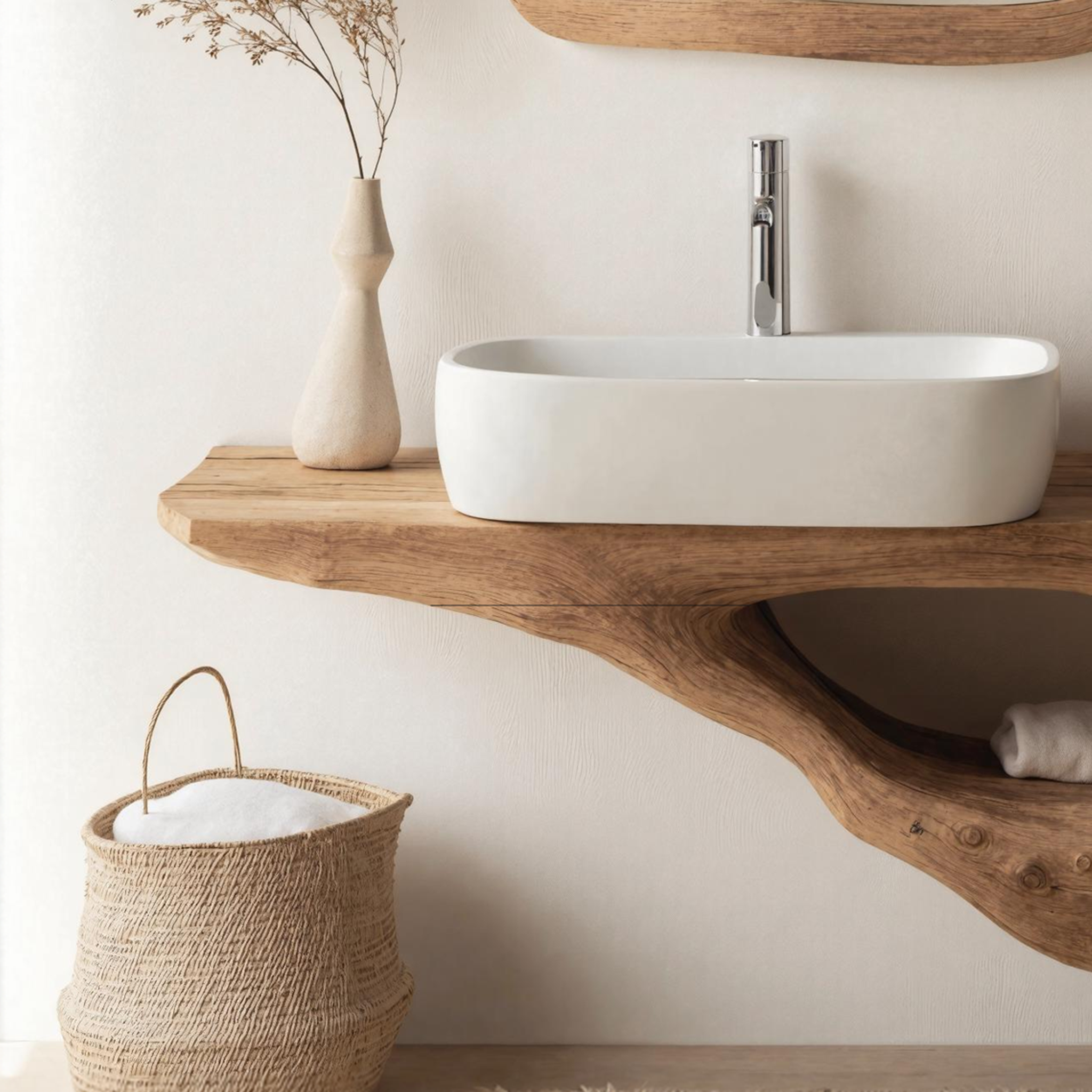 Mid Century Bathroom Furniture Decor Collection SILDTTNBAS008