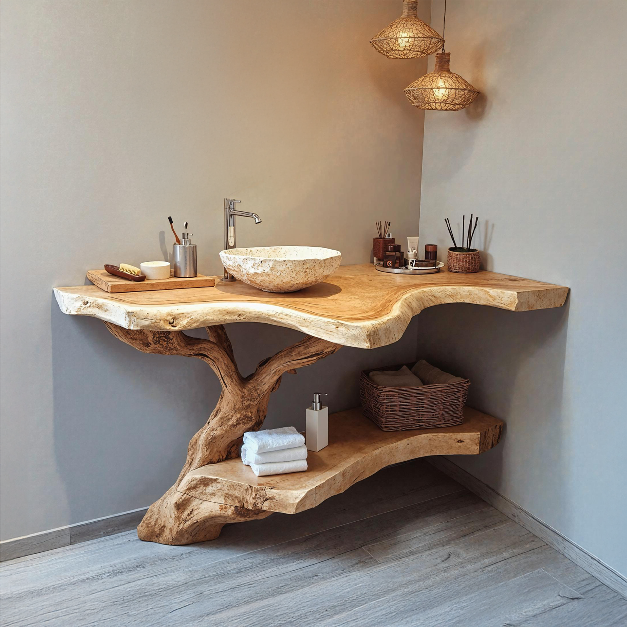 Mid Century Modern Bathroom Vanity For Stylish Home Upgrades SILDTBRV154