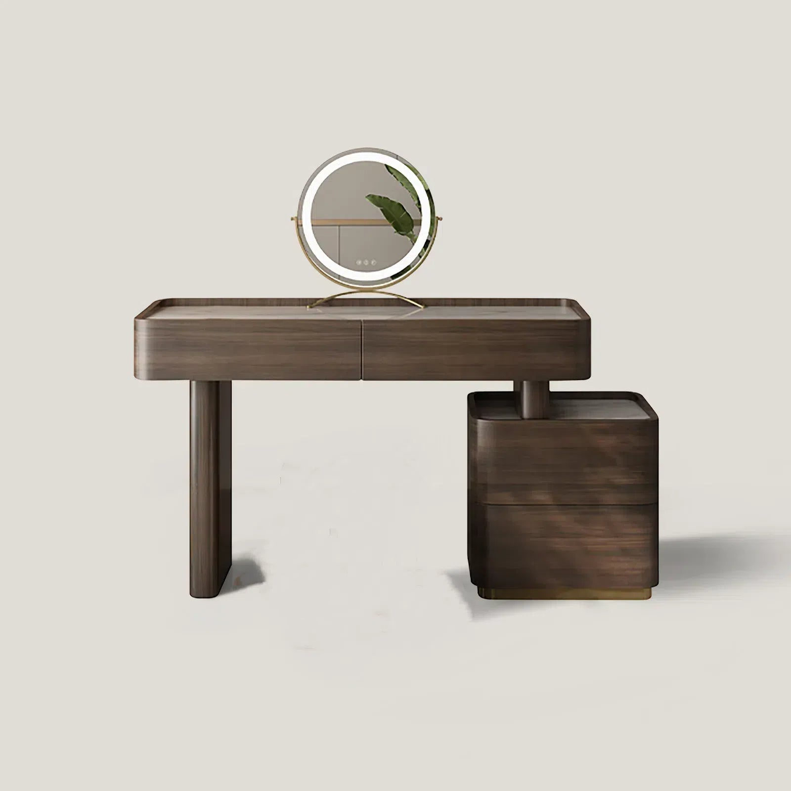 Mid-century Modern Makeup Vanity Dressing Table