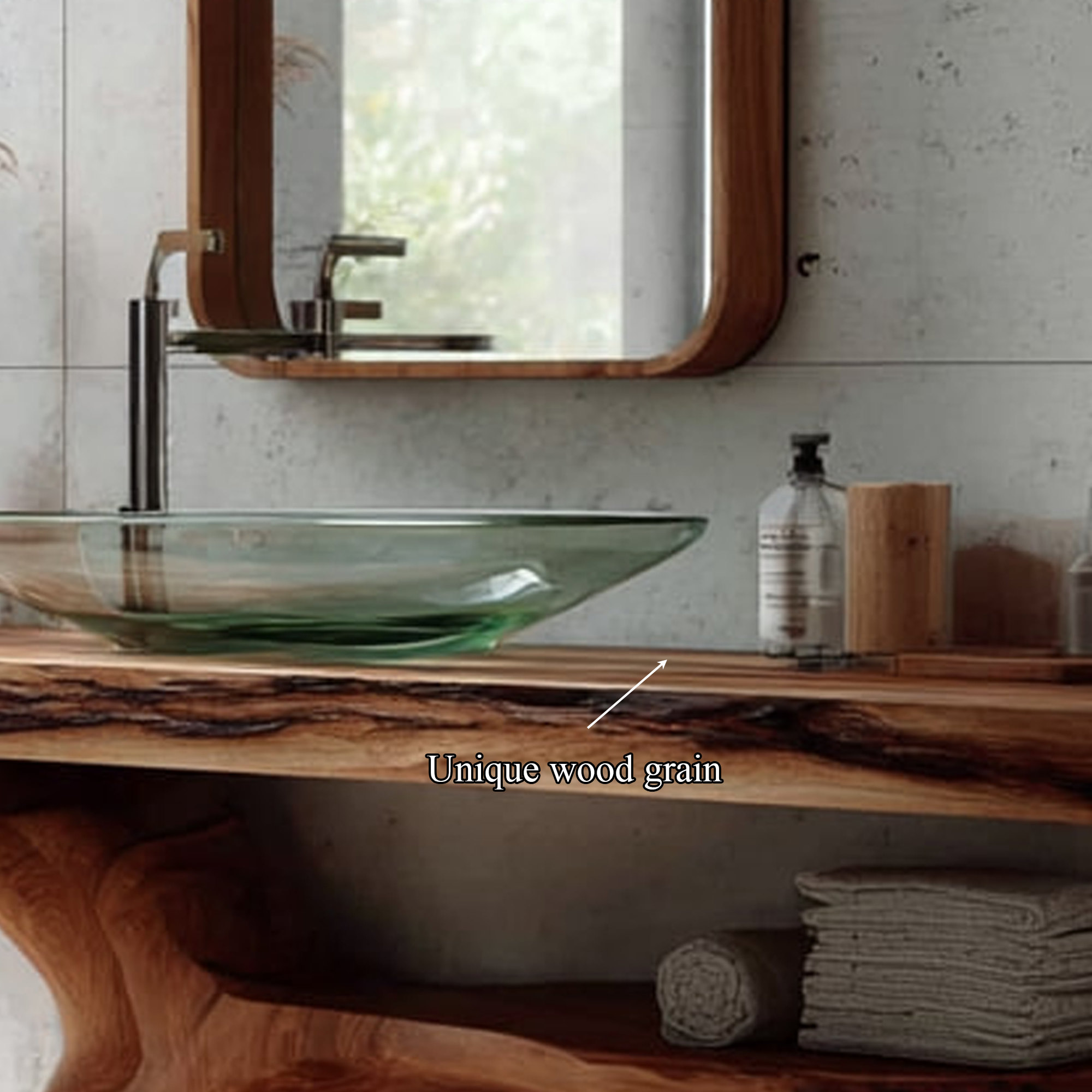 Midcentury Minimalist Pedestal Vanity Bathroom SINLKIBRV129