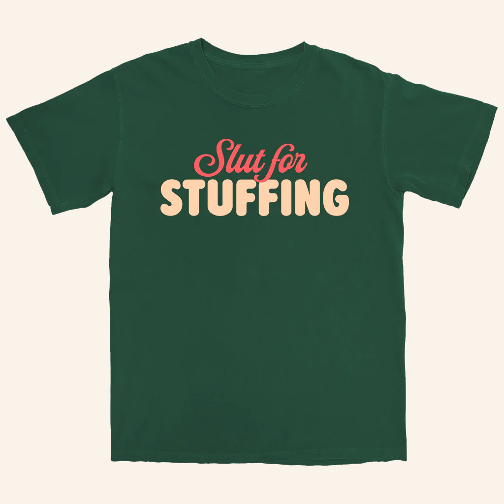 Middle Class Fancy Merch Slut For Stuffing Christmas T-Shirt For Dad